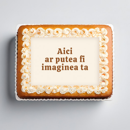 Personalised Printed Waffle Personalised Pattern 1 Your Pattern, A4 - Confectioner Istet
