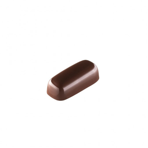 Polikarbonát forma Murano Comaschi sorozat 24 db praliné csokoládé, 4,3 x 2 x H 1,3 cm, 10 gr.