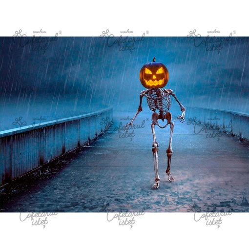 Printed Sugar Paste Halloween Model 4, A4 - Confectioner Istet