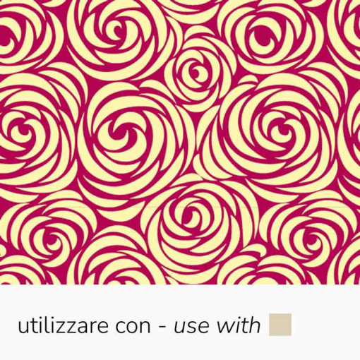 Set of 30 Transfer Sheets Chocolate Red, 34 x 26.5 cm
