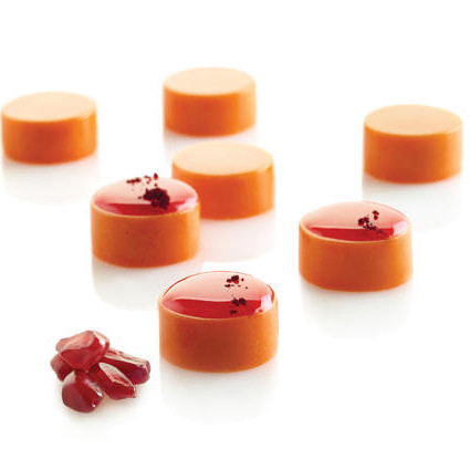 Silicon mould Micro Cylinder Ø 2.4 x h 1.2 cm, 35 cavities