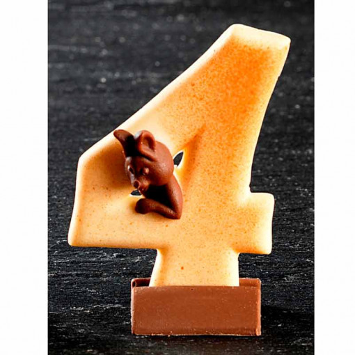 Silicon moulding Cifra 4 with rabbits