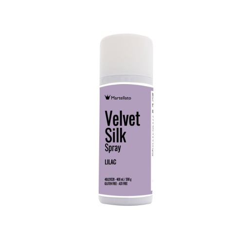 SPRAY VELVET Велветска коприна - люляков хранителен оцветител, 400 ml - Img 1