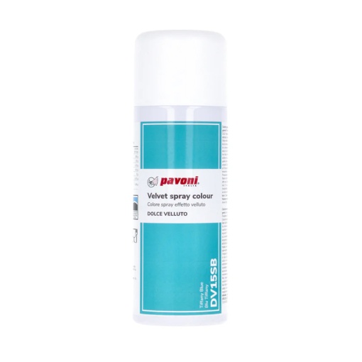 SPRAY VELVET - Хранителен оцветител Turcoise без E171, 400 ml