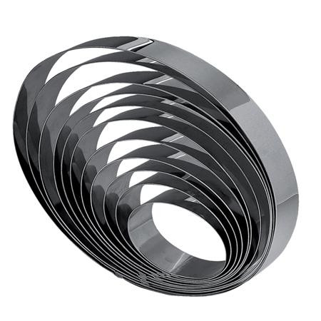 *Stainless Inox Ovális 18.5 x 13.5 x H5cm