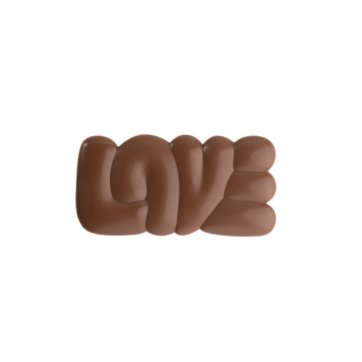 Tablete Ciocolata 15 x 7.6 x H 1 cm - Matrita Policarbonat Choco Bar Lovely, 3 cavitati, 100 gr