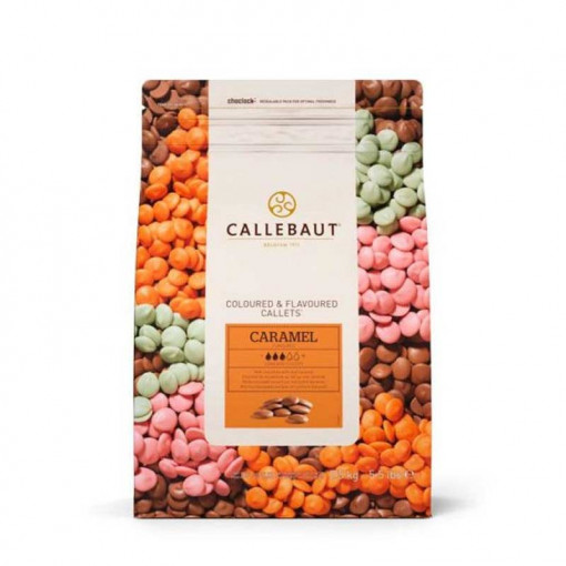 Tejcsokoládé karamell ízesítésű tejcsokoládé 32,6% Barry Callebaut, 2,5 kg