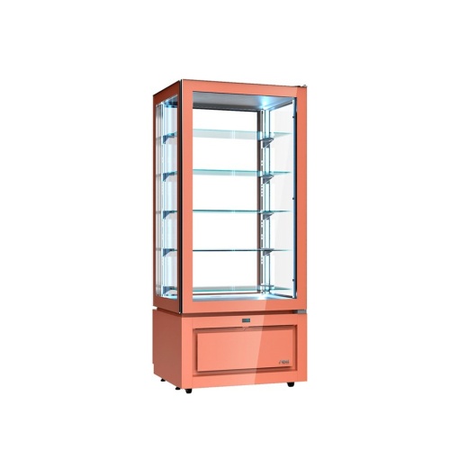 Vertical refrigerated display cabinet, +14/+16 °C, 80,5x64,5x184 cm, Luxor Sable, model KC8E