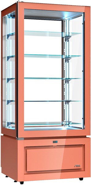 Vertical refrigerated display cabinet +2/+10°C,Luxor New Style Slim Slim Sable