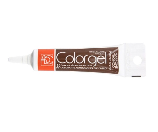 Гел за оцветяване на храни, кафяв Modecor 20 gr