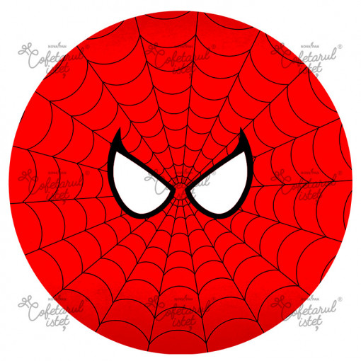 Захарна паста с печат SpiderMan Model 4, Ø 20 cm - Сладкарски изделия