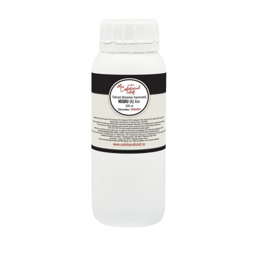 Оцветители за храни Оцветител за храни - черен (K) азо, 500 ml