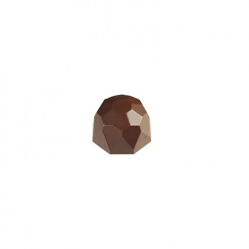 Поликарбонатна форма за диаманти, 24 шоколадови пралини, Ø 2,5 x h 1,4 cm, 7 gr