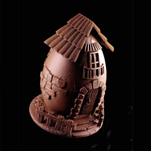 Силиконова форма за средно яйце ,,Casuta de la Tara", Ø 12 x H 18,5 cm, комплект от 3 части