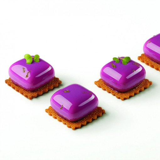 Силиконова форма Mister, Mignon 3,5 x 3,5 x h 2 cm, 18 ml, 30 кухини