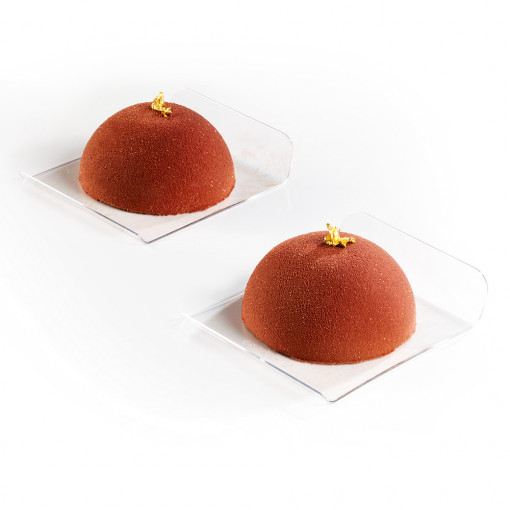 Силиконова форма Monoportii Semisphere Ø7 x H 3,5 cm, 24 кухини
