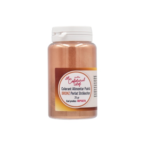 Хранителни оцветители Хранителен цвят Bronz Pearly Powder 25 gr