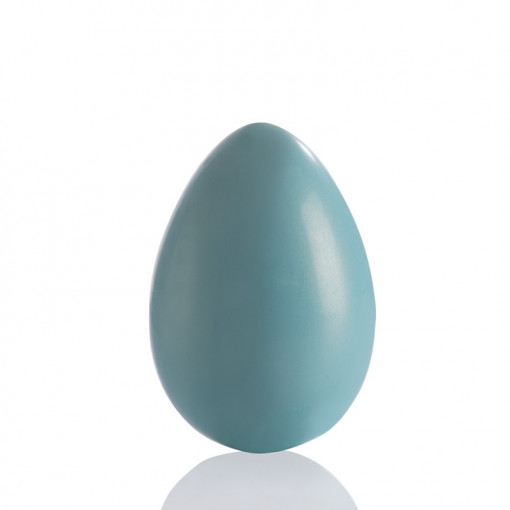 3D csokoládéforma, polikarbonát, mágnesekkel, tojás Ø 10,4 x H 15 cm, 230 g