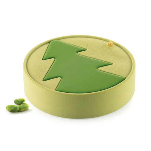 3D Silicon Cake Tin Winter Ø 20 x H 2 cm, 1480 ml