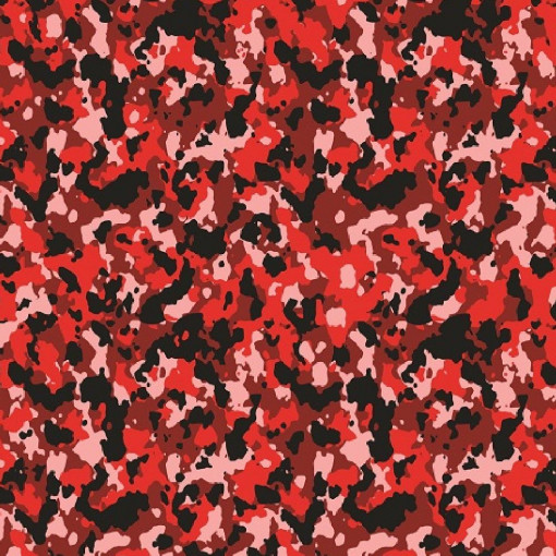 50 darabos transzferlap készlet Chocolate Camouflage, 34x26 cm