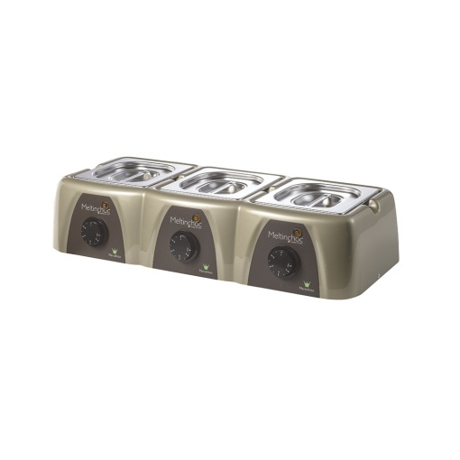 Analogue Chocolate Chocolate Melting Machine, 3 x 1.5 L Tubs