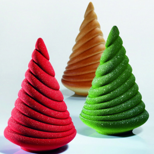 Brad Christmas Soft 3D, Ø12.5xh19.5cm - комплект Matrite Plastic 2 артикула