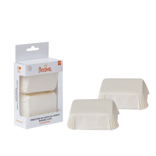 Chese Dreptungh. Paper White 8 x 5 x H 3.2 cm, 36 pcs