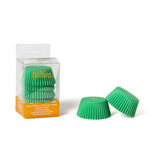 Chese L Green Paper, R 5 x H 3.2 cm, 75 pcs