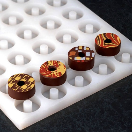 CHOCOFLEX SILICON MAT CHOCOFLEX 40 MINIGOGOSI SILICON MAT 3.1xh1.2 CM