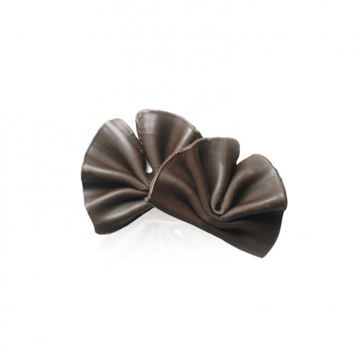 Csokoládé dekorációk Dupla fekete ventilátor, 7x5 cm, 2,5 kg, 250 db