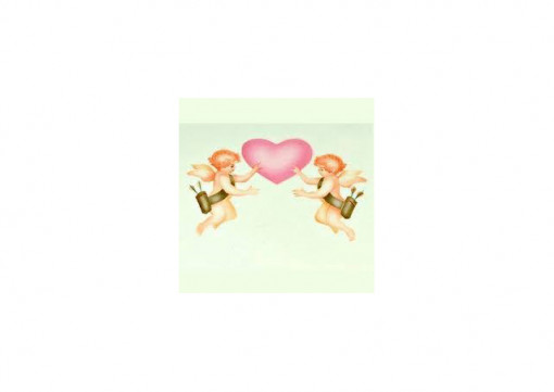 *Cupidoni Airbrushed Soaps with Hearts, 2 pcs