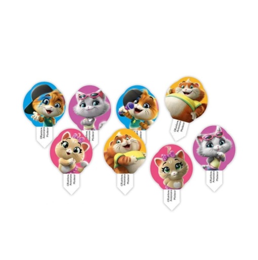 Decor in Vafa - Cats 8 Models H 5.5 cm - 600 pcs