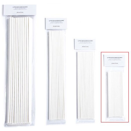 LolliPops / CakePops Paper Chopsticks, R 0.4 x L 15.2 cm, Set 25 pcs
