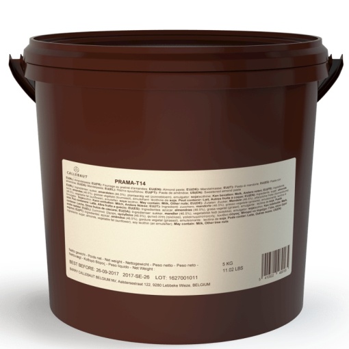 Mogyoró paszta 24% és mandula paszta 24% Barry Callebaut, 5 kg