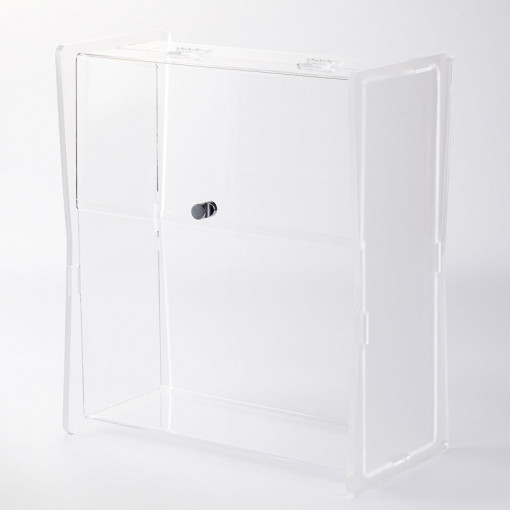 Multipurpose display cabinet Plegxiglas transp. 35 x 18.5 x H 40 cm
