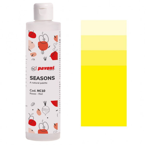 Natural Food Colouring with Cocoa Butter, Yellow, 200 gr