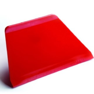 Plastic Rigid scraper, 21.6 x 12.8 cm