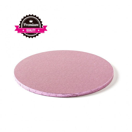 Platou Tort Rotund Roz, Ø 30 x H 1.2 cm