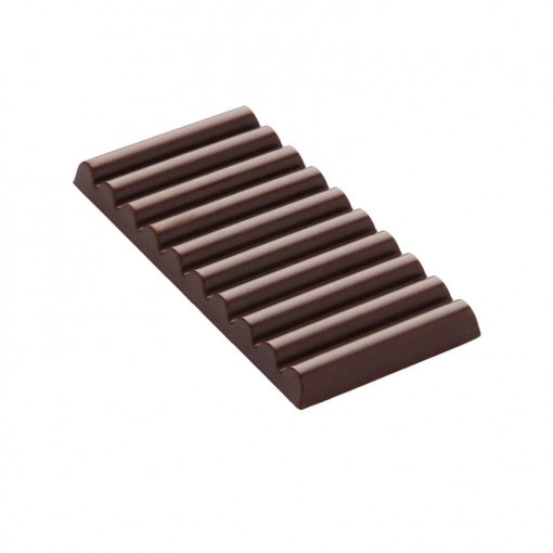 Polikarbonát forma 3 tábla csokoládé Csokoládé készlet 100 gr, 27.5x17.5 cm