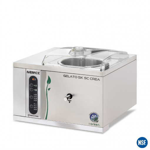 Professional Ice Cream and Sorbet Machine with Automatic Storage, GELATO 5K Crea sc - i-Green