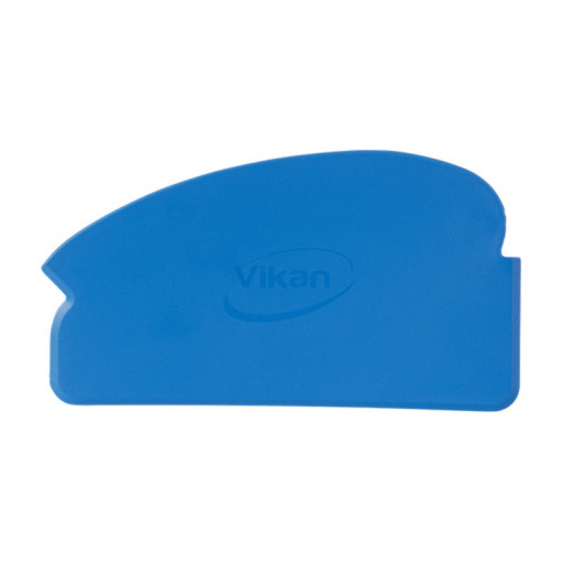Rascheta Material Plastic Flexibil cu Insertie Detectare Metal, Albastru, 16.5 x 9.2 cm - Img 1