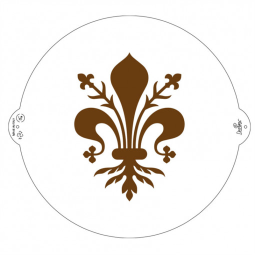 Sablon Plastic Round Decor Crin Florentin Ø 25 cm