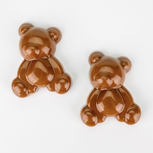Snack Chocolate Snack 8 x 6,45 x H 2,25 cm - поликарбонатна форма Urs, 6 кухини, 56 gr