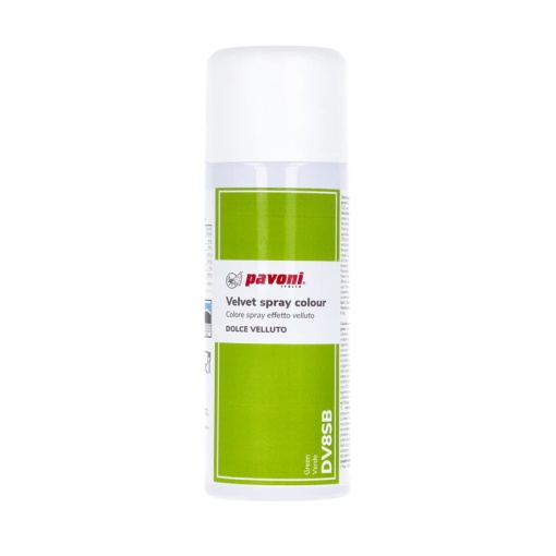 SPRAY VELVET - оцветител за храни Оцветител за храни Пистачово зелено без E171, 400 ml