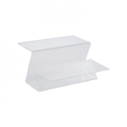 Suport Bufet Plexiglas Transparent Fold 33 x 34 x H 18 cm