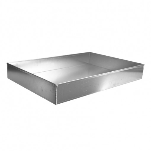 Tava Aluminiu Neperforat - 4 Margini, 60 x 40 x H 8 cm