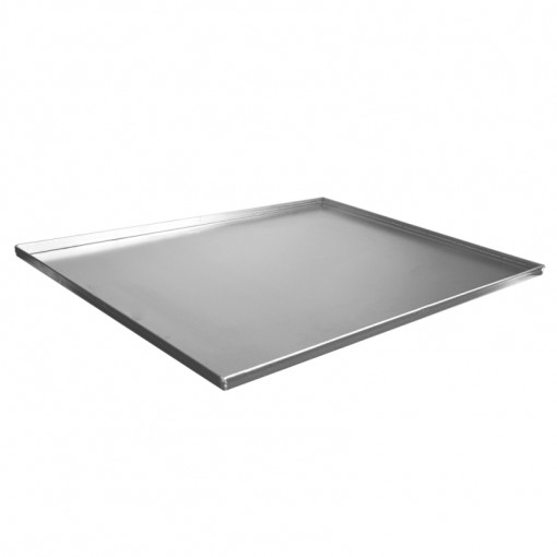 Tava Aluminiu Neperforat - 4 Margini, 80 x 60 x H 2 cm