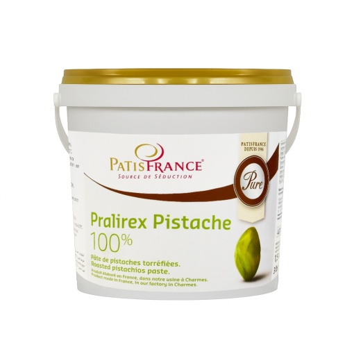 Umplutura Pasta Fistic 100%, PatisFrance, Pralirex Pistache, 1.5 Kg