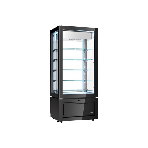 Vertical refrigerated display cabinet, -22 / +5°C, 80,5x64,5x184 cm, Luxor Black, model KD8ASX