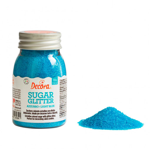 Блясък Sugar Glitter Blue, 100 гр.